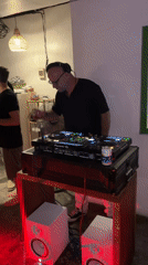Social gathering with DJ documented in North Kuta Indonesia