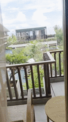 Morning resort scenes captured in North Kuta, Indonesia