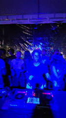 Nighttime outdoor concert draws crowd in Armação dos Búzios
