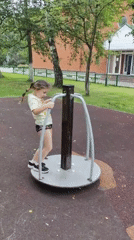Summer afternoon in Rosinka: playground, garden, and backyard wildlife