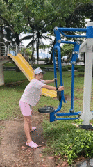 Morning park life captured across Nha Trang neighborhoods