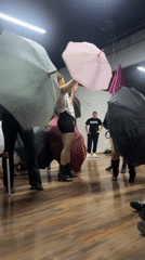 Dance rehearsal and gym session in San Bernardino Tlaxcalancingo