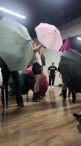Dance rehearsal and gym session in San Bernardino Tlaxcalancingo