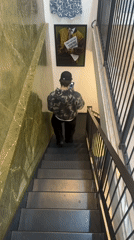 London witnesses record stair descent and group photo
