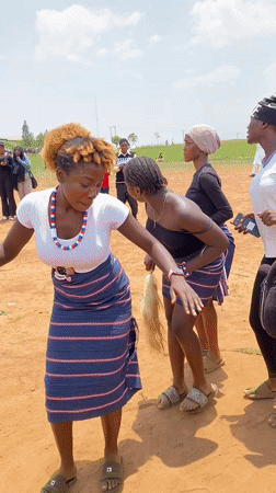 Traditional dance celebration held in Durimi, Nigeria