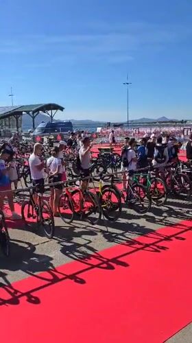 Ironman triathlon event draws hundreds of cyclists to Alghero