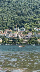 Hillside town near Como captured in witness video footage