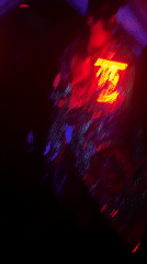 DJ performs at nighttime event in Penebel, Indonesia