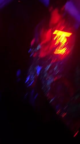 DJ performs at nighttime event in Penebel, Indonesia