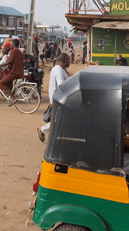 Daily street commerce and market activity documented in Bukuru