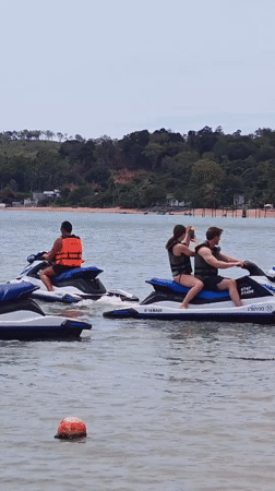 Early morning resort and water activities in Baan Bo Phut
