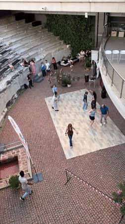 Street race and salsa dancing enliven historic Plovdiv evening