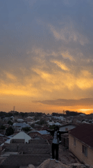 Sunset gathering documented across Jos rooftops and viewpoints