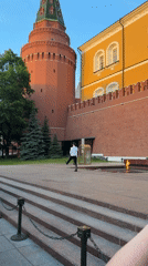 Guard ceremony observed at Moscow's Tomb of Unknown Soldier
