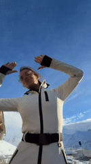 Après-ski celebration unfolds at French Alps resort Les Allues