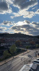 Elevated street views documented in Zlatograd, Bulgaria under sunny skies