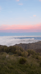 Sunset views captured across Madeira mountain locations