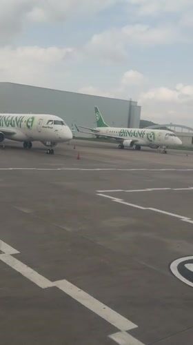 Two aircraft observed parked at Gwaska Nigeria tarmac
