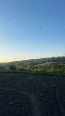 Spring planting season documented in Ukrainian farming village
