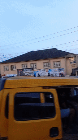 Daily street life captured in Lagos-area neighborhoods