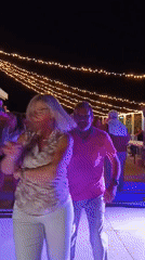 Outdoor dance gathering observed in Italian coastal town