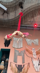 Performance artists stage aerial and dance routines across Bangkok venues