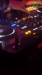 DJ performs at Technoir nightclub in Rusanovo, Russia