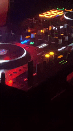 DJ performs at Technoir nightclub in Rusanovo, Russia