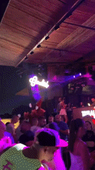 Tribal Nation club night in Burgas, dance floor packed