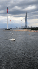 Waterfront dining and beach time in Saint Petersburg