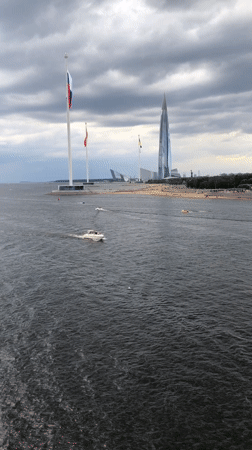 Waterfront dining and beach time in Saint Petersburg