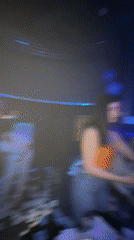 Late night scenes captured at Plovdiv nightclub venue