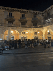 Saturday Night Life Unfolds Across Catania's Historic Center