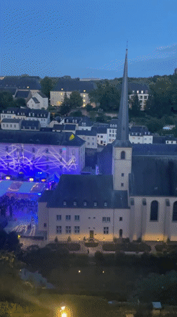 Evening festivities and city views captured across Luxembourg