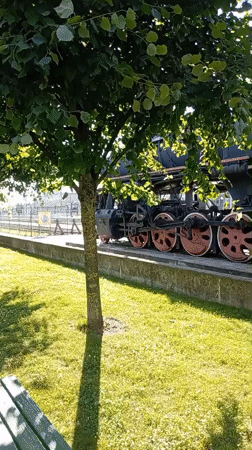 Afternoon visit to Tallinn's train station and steam locomotive display