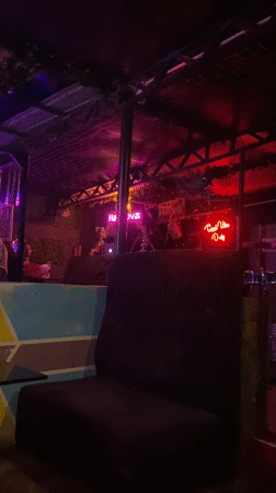 Nightclub interior captured on video in Keffi, Nigeria