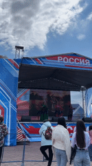 Russian folk performance and boating activity in Petropavlovsk-Kamchatsky