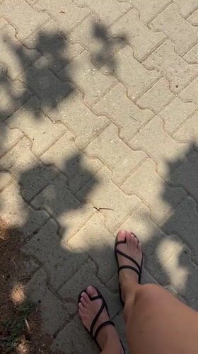 Hot day in Bar, Montenegro: walking and venting