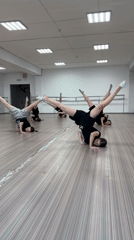 Dance practice session recorded in Votkinsk studio