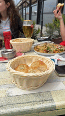 Casual waterfront dining experience documented in Varna, Bulgaria