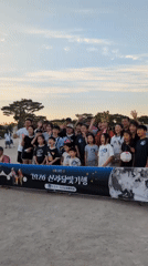 Cultural group tours historic Gyeongju during Silla Moonlight Journey event