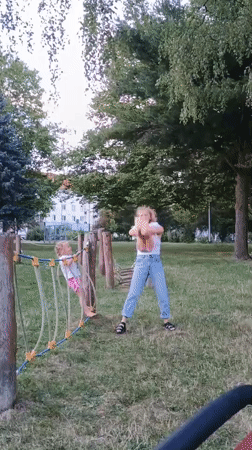 Relaxed summer afternoon at a Sokolov park with kids and a dog