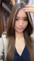 Woman documents selfie session across Nan'an District locations