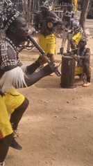 Traditional performers and street life documented in Jos, Nigeria