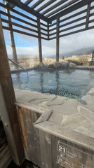 Resort guests document pool and spa facilities in Bulgaria