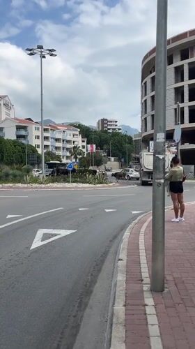 Casual photo session documented in Montenegro coastal towns