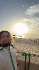 Man observed at multiple beach viewpoints in Netanya