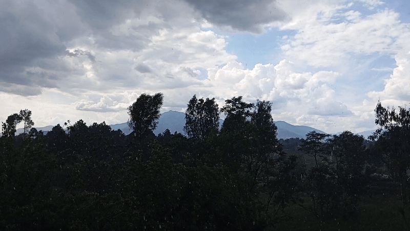 Rainy weather documented in rural Mansehra, Pakistan
