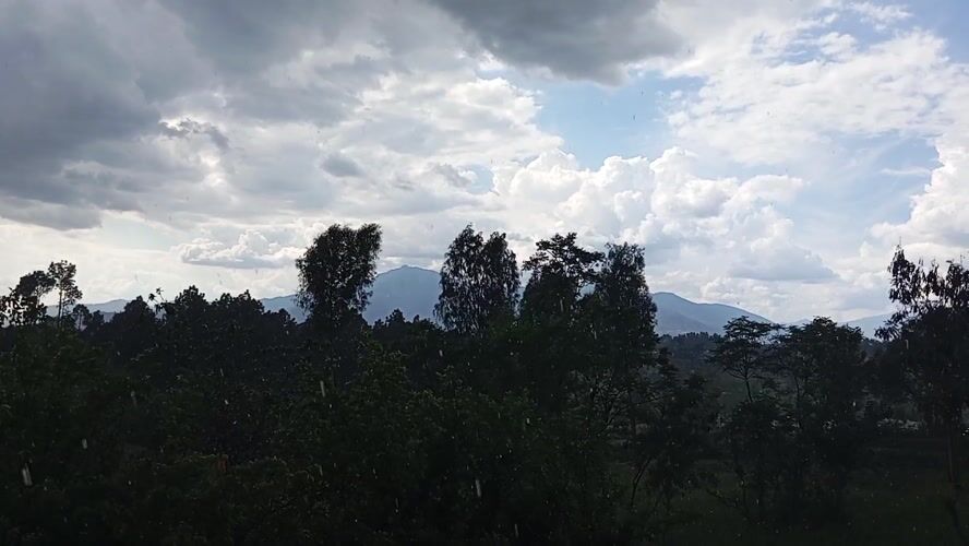 Rainy weather documented in rural Mansehra, Pakistan