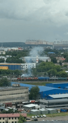 Overcast day captured over Tomilino industrial district